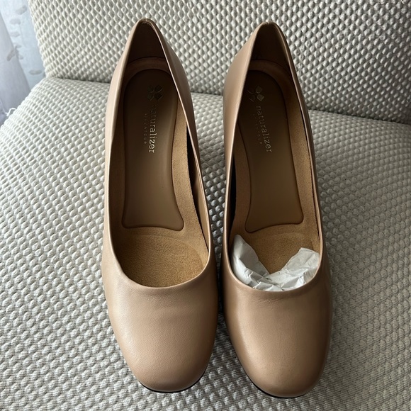 New no Tags Naturalizer N5 CONTOUR Block Heel Shoes - Picture 2 of 7